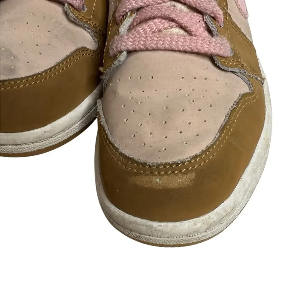 Nike Air Jordan 1 Mid GP Lola Bunny Hare Sneakers 724073 Space Jam Youth 1Y